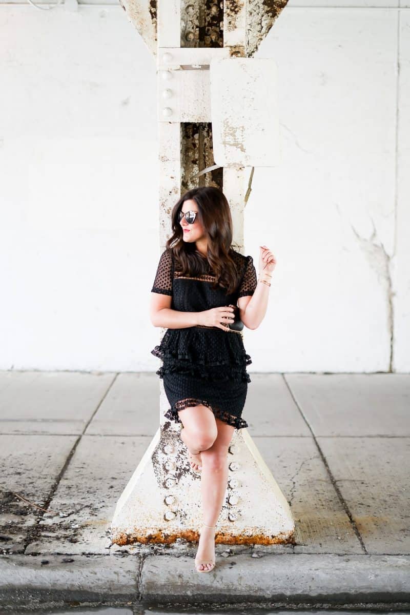 Lace Little Black Dress + 1000 Nordstrom Giveaway A Lily Love Affair