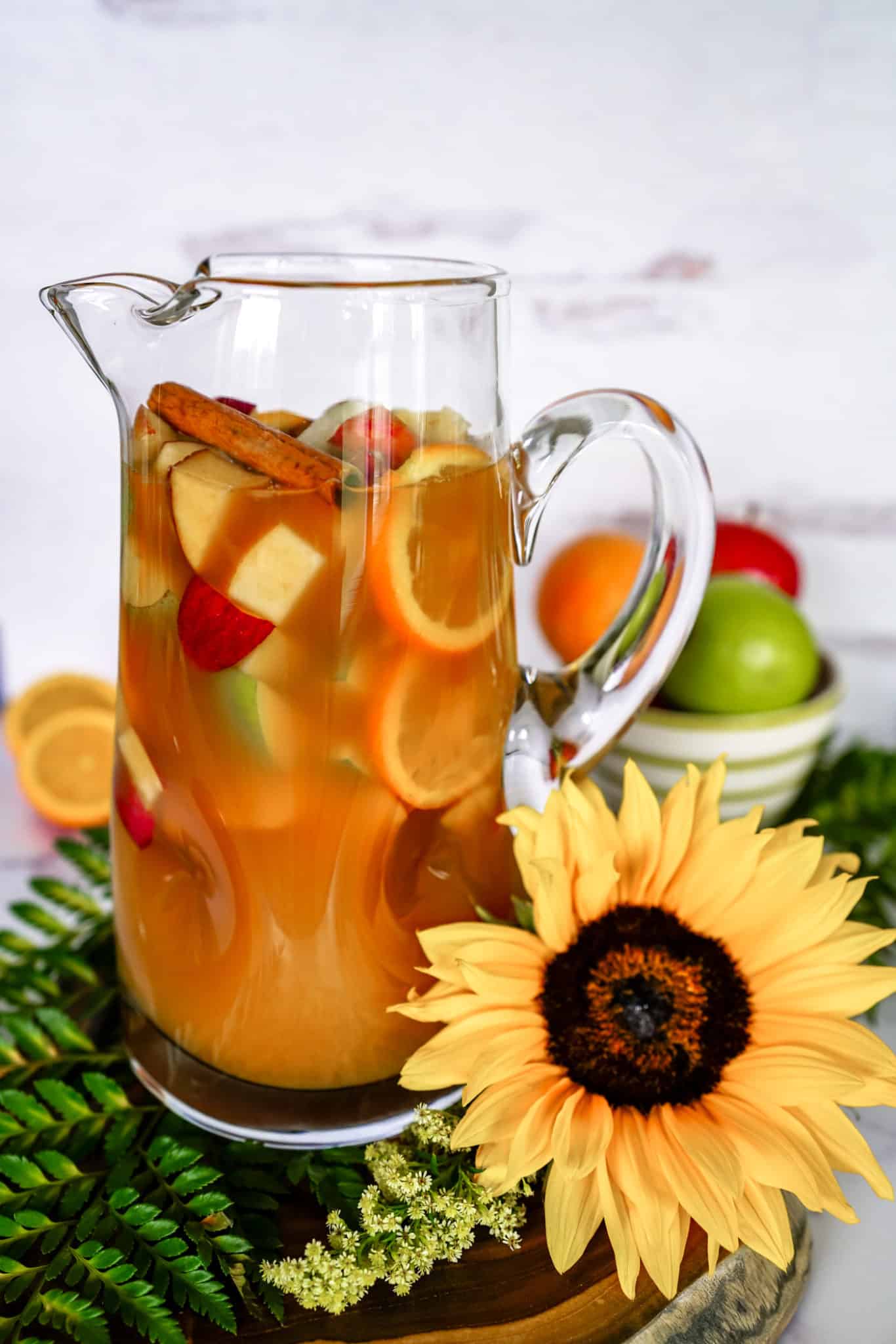 Autumn Spiced Rum Punch Amazing Fall Cocktail A Lily Love Affair