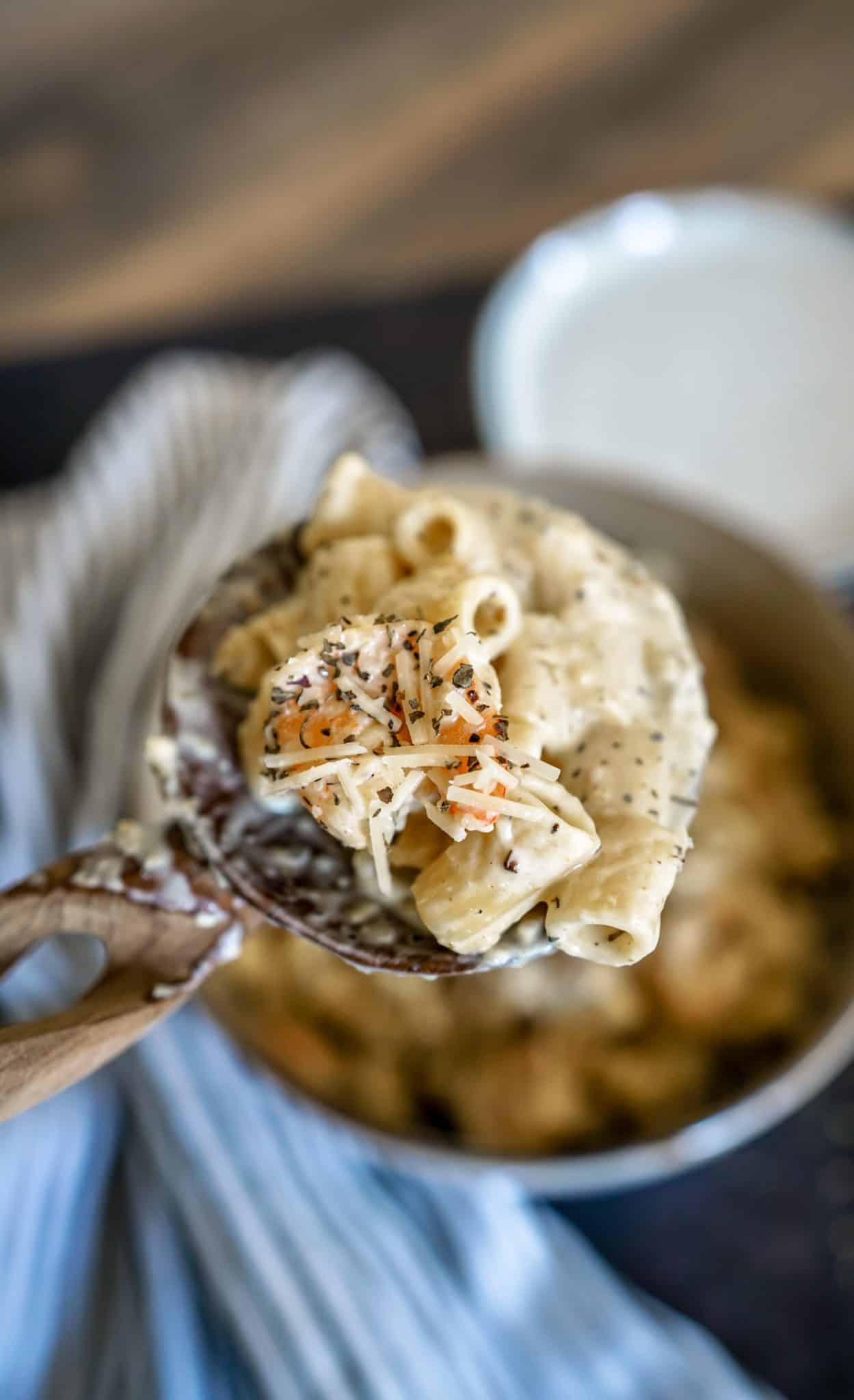 Creamy Lemon Pepper Pasta With Shrimp Parmesan A Lily Love Affair