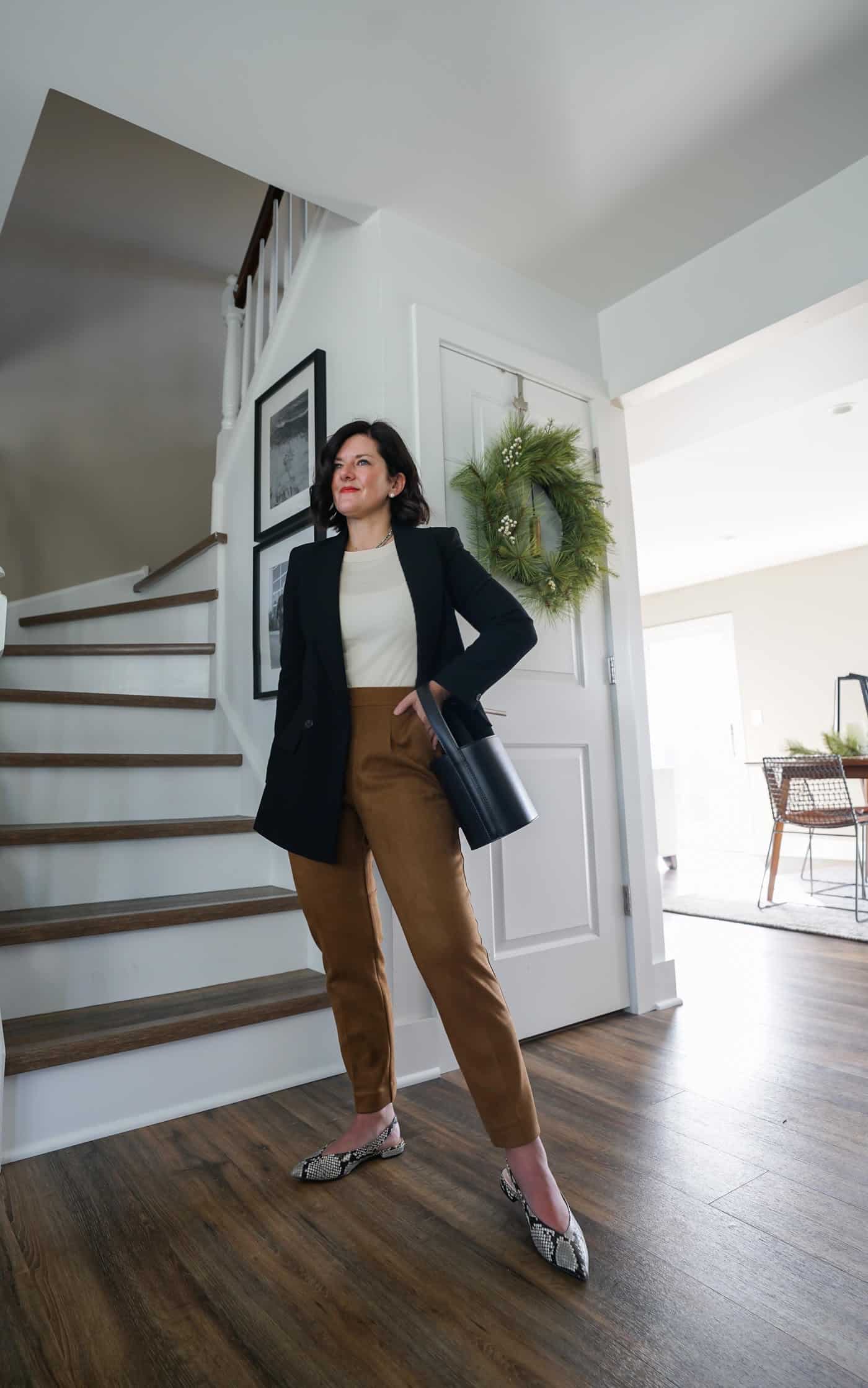 Faux Suede Pants + Giveaway 