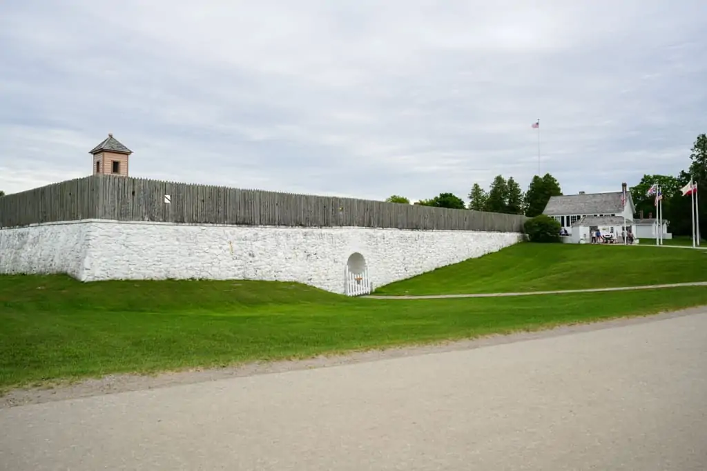 Fort Mackinac on Mackinac Island Michigan