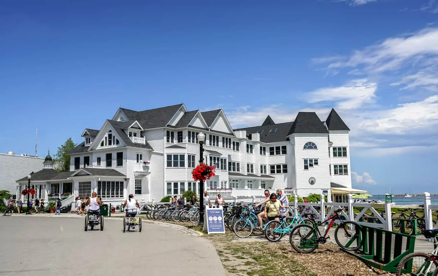 Hotel Iroquois on Mackinc Island Michigan