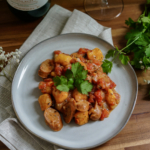 A plate of Trader Joe's Sweet Potato Gnocchi Recipe